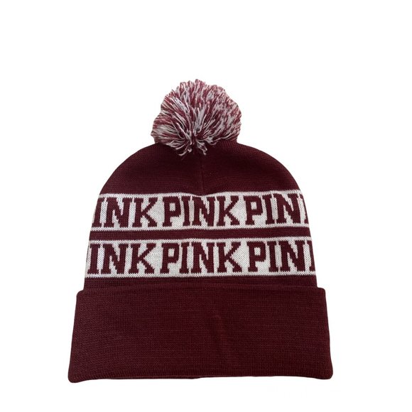 Victoria’s Secret PINK Knit Ski Hat Beanie - Picture 1 of 3